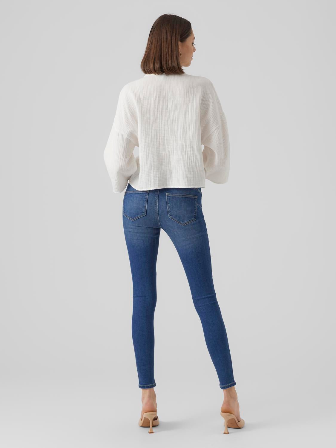VMNATALI Shirt - Snow White - VERO MODA & VILA Bergvik